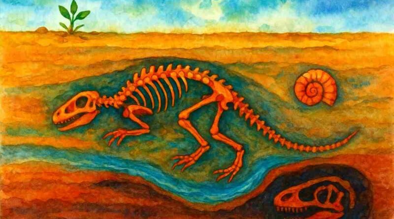 Fosseis: a vida preservada no tempo profundo