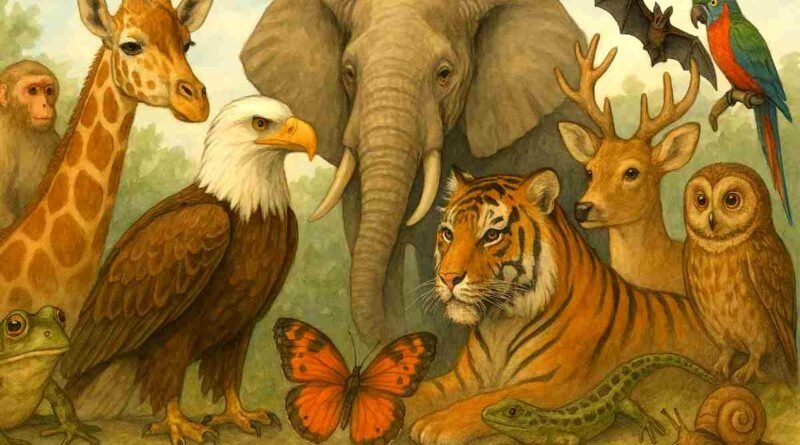 Zoologia, o estudo da diversidade animal