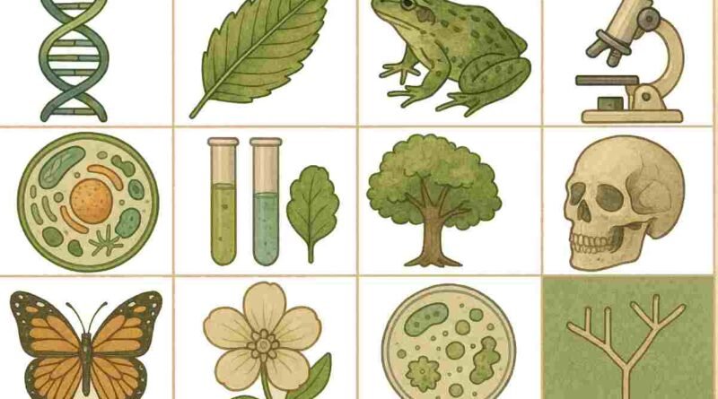 Datas especiais da biologia - calendário