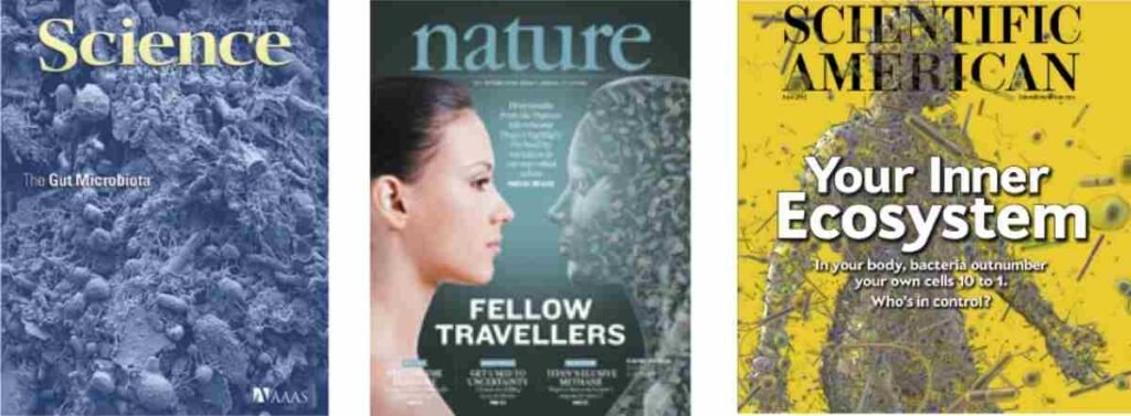 Microbioma humano abordado por 3 das mais importantes revistas científicas